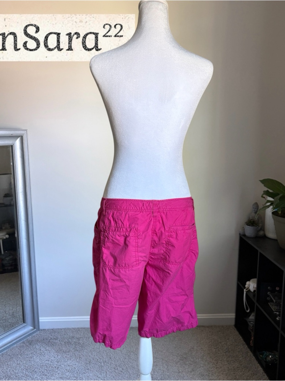 Michael Kors Hot Pink Cargo Shorts - Picture 2 of 11